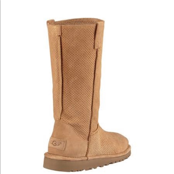UGG Australia Classic Perforated Leather Boot - Picture 3 of 8